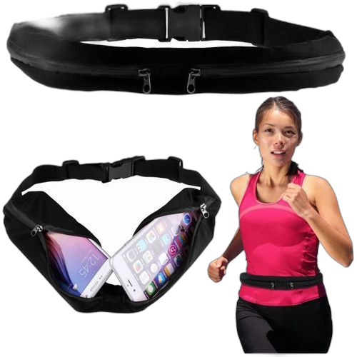 Sac ceinture banane pack de taille élastique extérieure hommes et femmesmulti couleur
