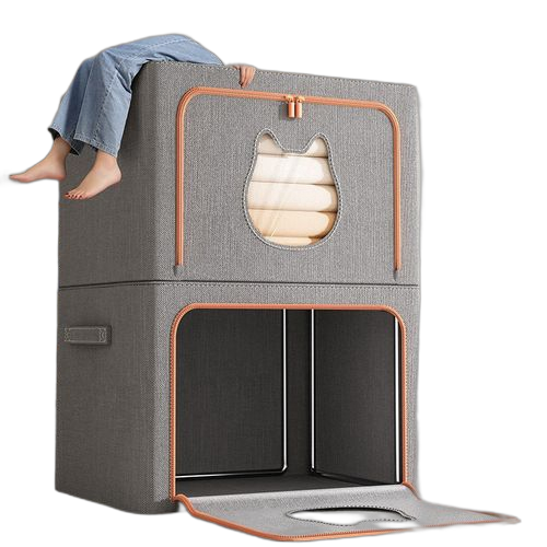 Sac de rangement pour vêtements, sac de rangement pour literie, sac de rangement multifonctionnel (24 l)