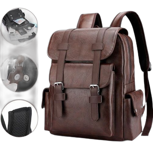 Sac à dos grande capacité étanche pour homme _ gris