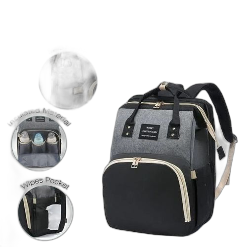 Sac à dos à langer multifonctions change bébé – Image 15