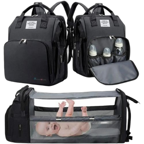 Sac à dos à langer multifonctions change bébé – Image 13