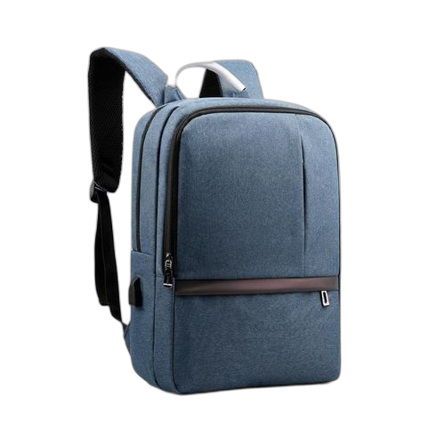 Sacs à dos oxford port usb 1 pièces bleu