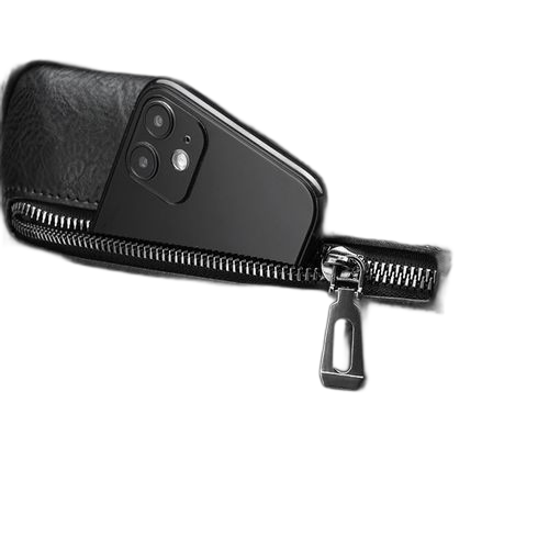 Sai sac bandoulière zippé pour homme sac messager en cuir artificiel de grande capacité