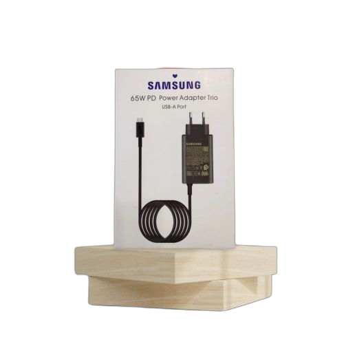 Samsung chargeur ultra rapide 65w, usb type c, bloc d'alimentation, adaptateur