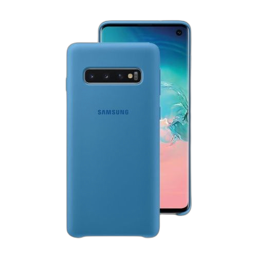 Samsung coque en silicone samsung s10 bleu