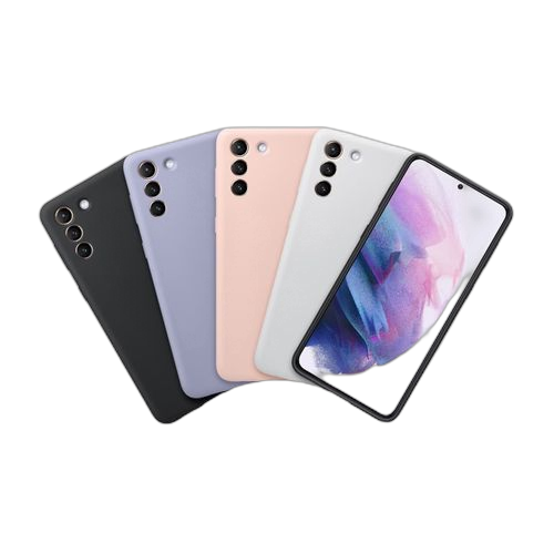 Samsung coque en silicone samsung s21+ noir