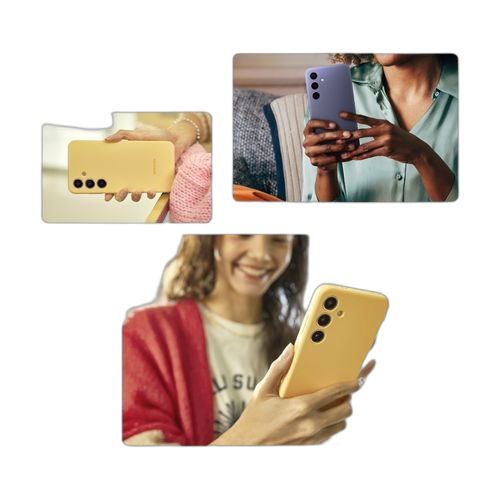 Samsung coque en silicone étui samsung s24 ultra violet