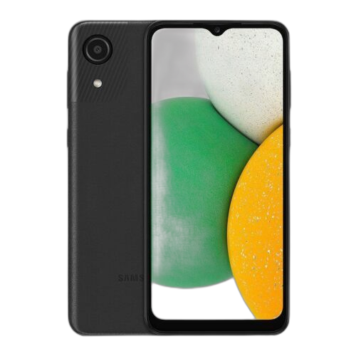 Samsung galaxy a03 core6.5" pouces ram 2go, mémoire 32go 8mp 5000mah noir