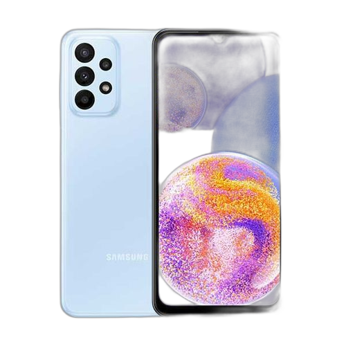 Samsung galaxy a23ecran 6.6" ram 4go ram rom 64go bleu clair