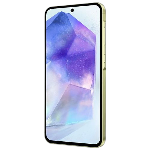 Samsung galaxy a55 6.6" 5g ram 8go rom 128go caméra 50+12+5mp 5000mah lemon