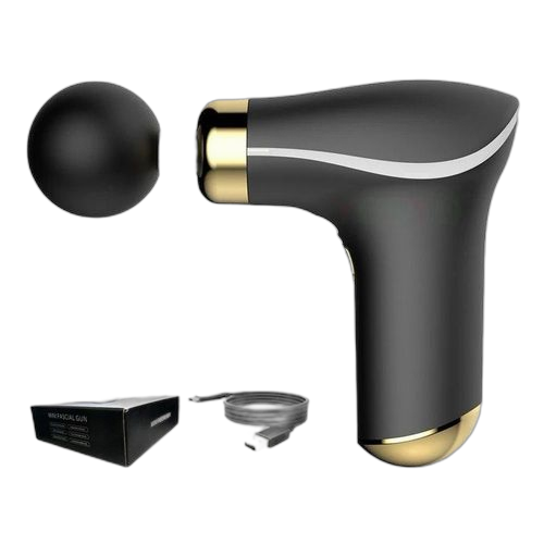 Santé pistolet de massage noir
