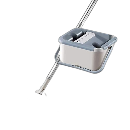 Seau essoreur ménage lazy mop serpillère microfibre automatique