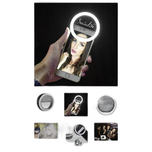 Selfie ring light mini ledbleu