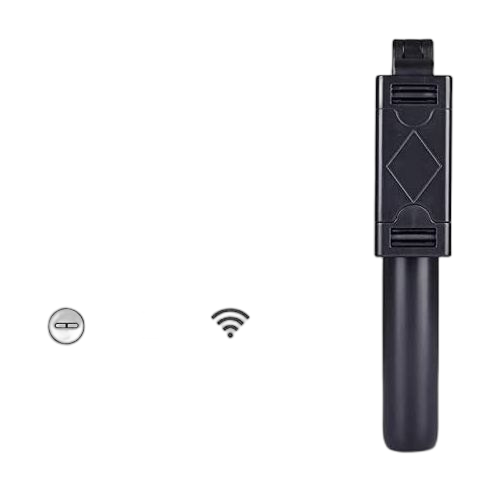 Selfie stick bluetooth avec trépied commande v/b