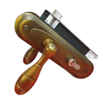 Serrure encastrable à condamnation pour porte bokirex