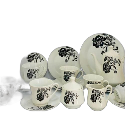 Service de vaisselle en porcelaine 22pièces