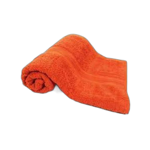 Serviette orange en coton qualité supérieure doux