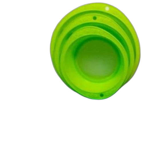 Set de 3 tamis ( passoire) rond en plastique multicouleur
