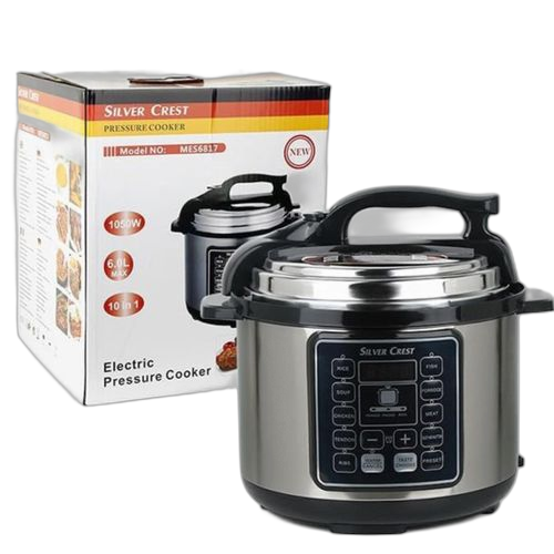 Silver autocuiseur électrique crest 6 litres mes 6817