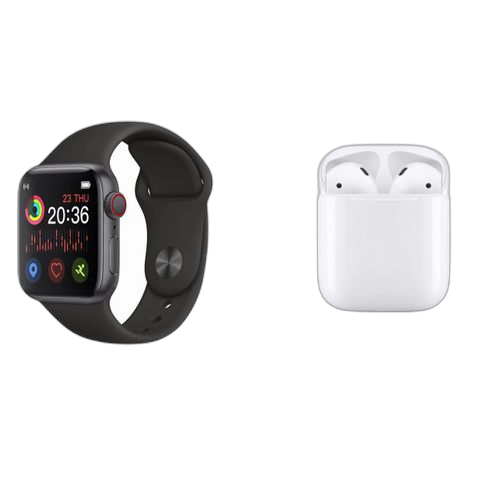 Smart watch + écouteurs n 2 bluetooth sans fille offert gratuit