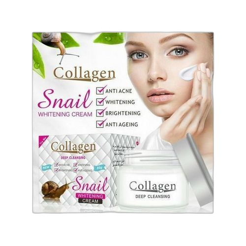 Snail collagen crème anti âge, anti rides blanc