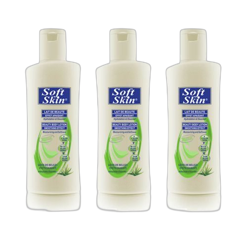Soft skin lot de 3 soft skin lait coco 450 ml