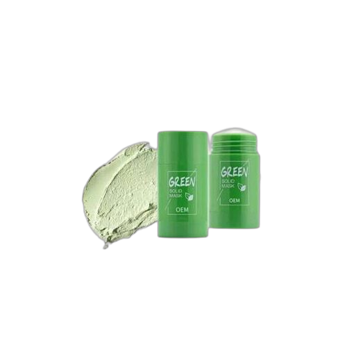 Soin de visage, mask stick green