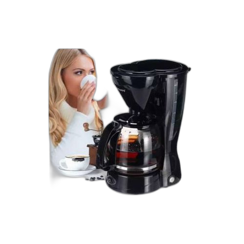 Sokany machine a café 1litres 220 240v 50/60hz 650 w. noir