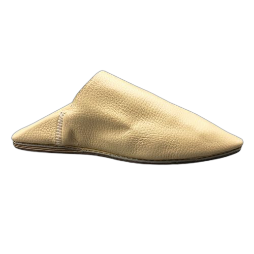 Super royal babouche super royal maroc en cuir blanc