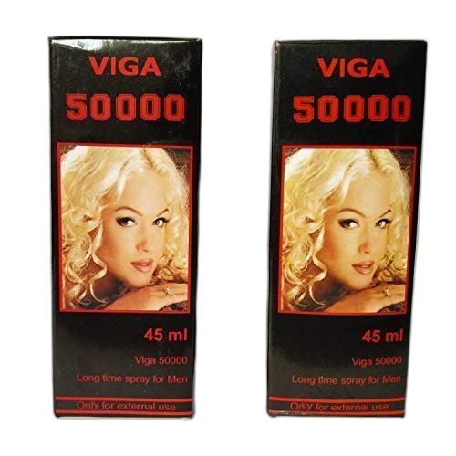 Super viga spray pack (2) viga spray retardé viga 50000 original pour sexe long 45 ml – Image 2