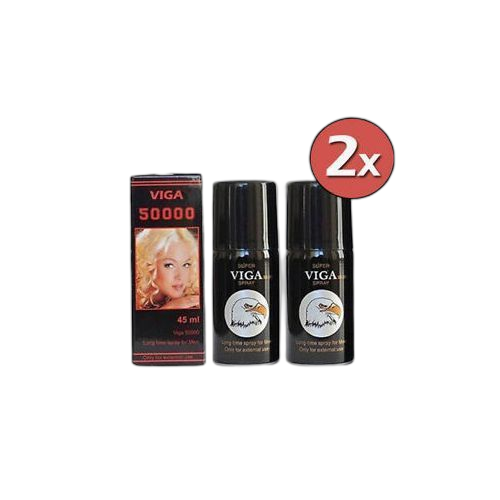 Super viga spray pack (2) viga spray retardé viga 50000 original pour sexe long 45 ml – Image 6