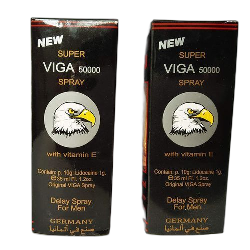 Super viga spray pack (2) viga spray retardé viga 50000 original pour sexe long 45 ml – Image 3