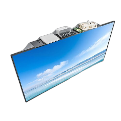 Support de décodeur réglable, support de téléphone portable, support de tablette, support compatible routeur/dvd/télécommande/lecteur (60 x 7 cm)