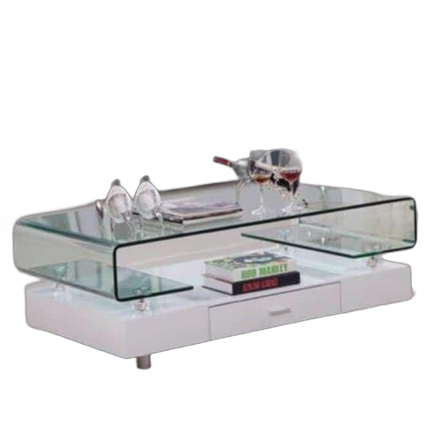 Table basse très luxueuse, très tendance et très lourde