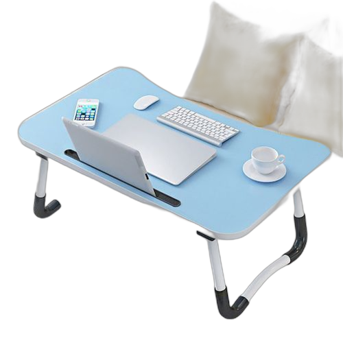 Table de lit multifonctions pliable pour ordinateur et repas vert