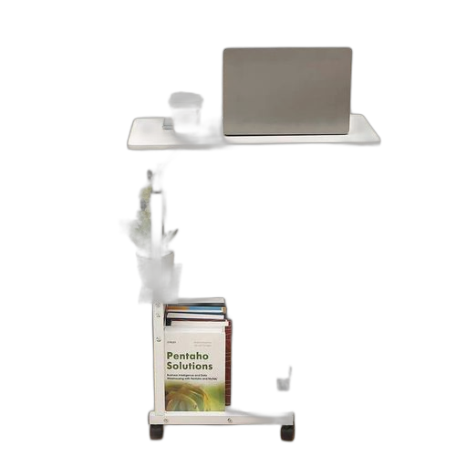 Table multifonctions avec roue pour ordinateur,