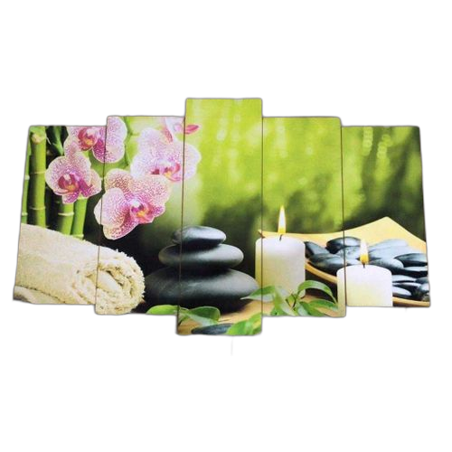Tableau decoratif mural 5 pieces