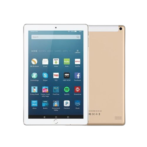Tablette 4g lte ecran 10" dual simrom 64go ram 4go gold