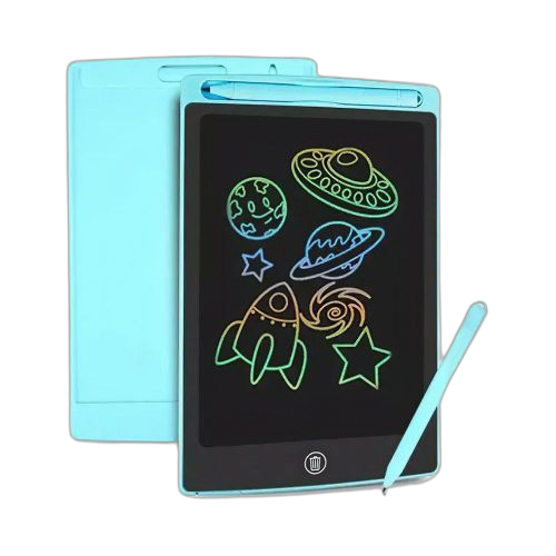 Tablette dessin graphique, ardoise magique tactile (10 pouces) bleu