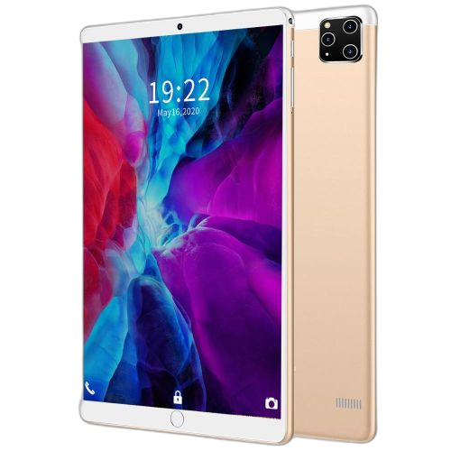 Tablette ecran 10pouce avec sim 4g mémoire interne 64go ram 4go blanc