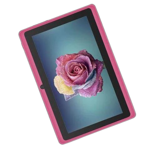 Tablette enfant rom 16go ram 2go ecran 7" caméra 0.3 pixel rose