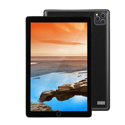 Tablette enfant4g rom 64go ram 4go ecran 10pouces photo 8 mpx noir