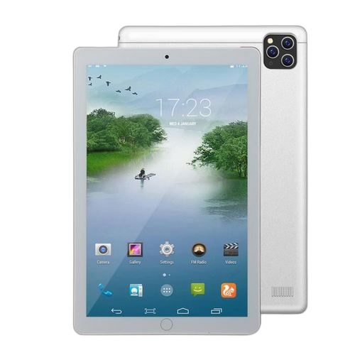 Tablette qqmee 4g lte ecran 10 pouces rom 64go ram 4go camera 8mp gris