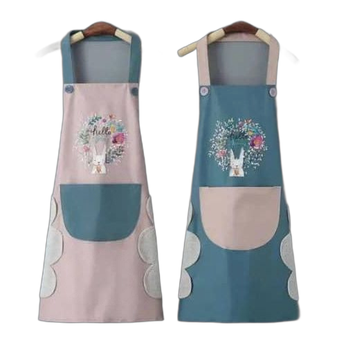 Tablier avec poche pour femme imperméable résistant à l'huile