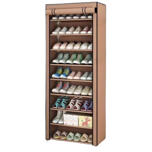 Étagère à chaussures étagère à chaussures nordique porte de maison multicouche simple avec tabouret à langer