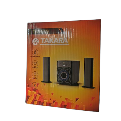 Takara chaine hi fi barre de son bluetooth usb et radio fm tg5100