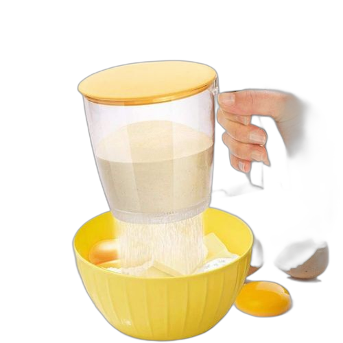 Tamis à farine en plastique outils de cuisine