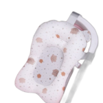 Tapis de baignoire antidérapant pour douche de bébé, support pliable pour nouveau né