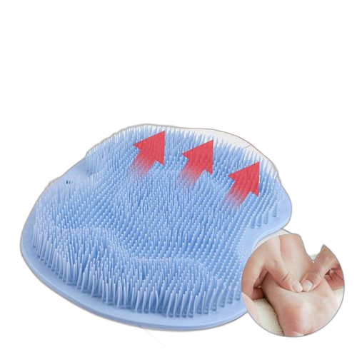 Tapis de sol de salle de bain,brosse exfoliante pour les pieds et les peaux mortes,épurateur de dos – Image 2