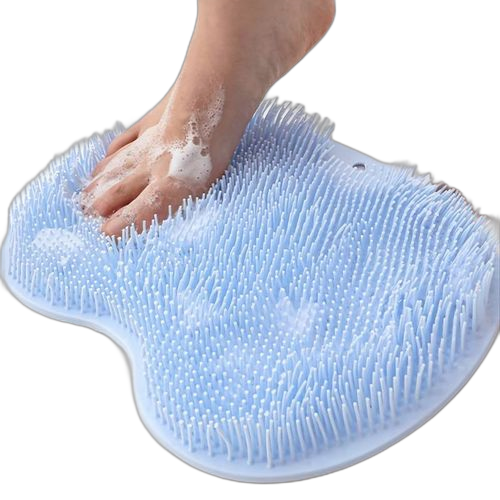 Tapis de sol de salle de bain,brosse exfoliante pour les pieds et les peaux mortes,épurateur de dos